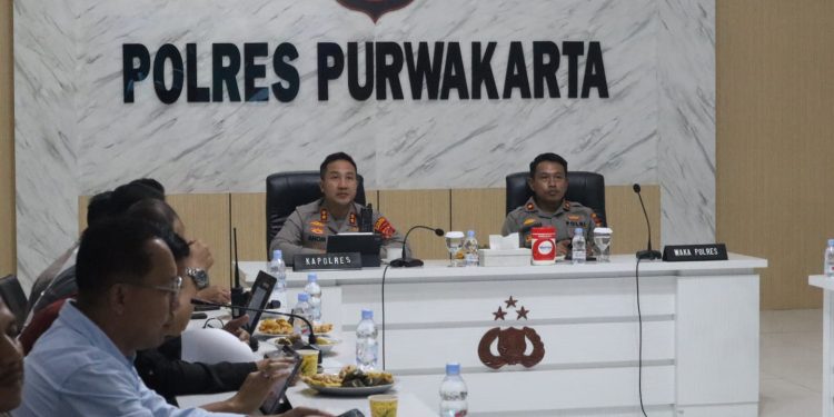 Polres Purwakarta Perkuat Profesionalisme Lewat Sosialisasi KUHP-KUHAP Baru Daring Se-Indonesia.