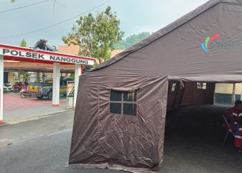 Respons Cepat Insiden Kepulan Asap Nanggung, Polres Bogor Siagakan Tiga Posko Kemanusiaan