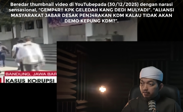 [SALAH] KDM Didemo Ribuan Warga Jabar Karena Korupsi