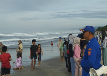 Sat Polairud Polres Garut Tingkatkan Patroli di Pantai Selatan, Imbau Wisatawan Waspada