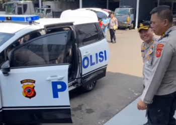 Polrestabes Bandung Terima Kendaraan Listrik untuk Tingkatkan Operasional Pamapta