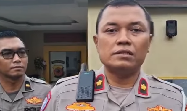Satlantas Polresta Bogor Kota Amankan Angkot Ugal-ugalan Tabrak Ojol dan Melarikan Diri