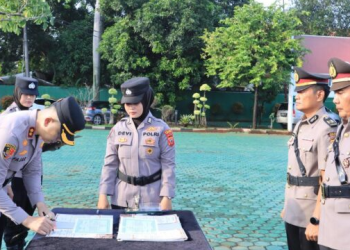 Sejumlah Pejabat Polres Indramayu Dimutasi, Kapolres Tekankan Pelayanan Optimal dan Humanis