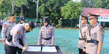Sejumlah Pejabat Polres Indramayu Dimutasi, Kapolres Tekankan Pelayanan Optimal dan Humanis