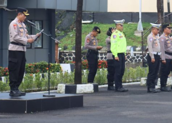 Polres Ciamis Kembali Gelar Patroli Gabungan, Jaga Kamtibmas Pasca Tahun Baru 2026