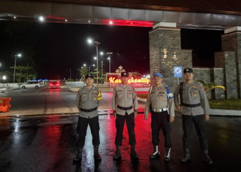 Patroli Dialogis di Area Wisata Ciamis, Antisipasi Gangguan Kamtibmas Saat Libur Panjang