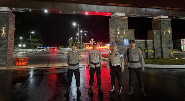 Patroli Dialogis di Area Wisata Ciamis, Antisipasi Gangguan Kamtibmas Saat Libur Panjang