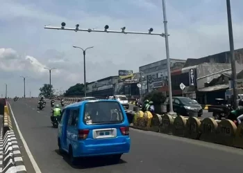 Perketat Pengawasan Digital, Satlantas Polres Bogor Resmi Operasikan Kamera ETLE di Flyover Cibinong