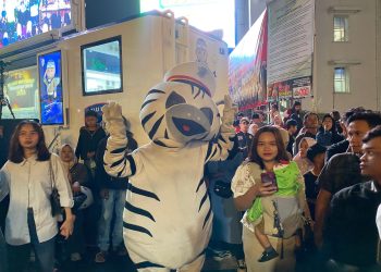 Polda Jabar Hadirkan Maskot Lantas, Ciptakan Suasana Humanis dan Menghibur di Malam Pergantian Tahun Baru