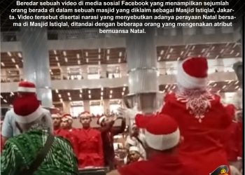 [SALAH] Natal Bersama di Masjid Istiqlal