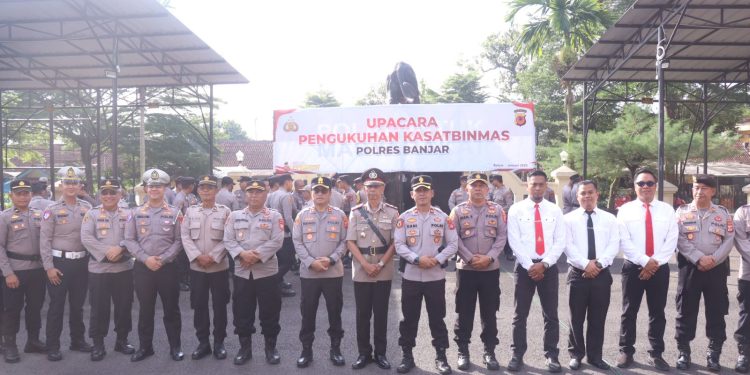 Kapolres Banjar Pimpin Pengukuhan Kasat Binmas, Perkuat Jalinan dengan Masyarakat