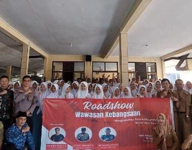 Polres Ciamis Sinergi dengan Forkopimcam Gelar Road Show Wawasan Kebangsaan untuk Cegah Kenakalan Remaja
