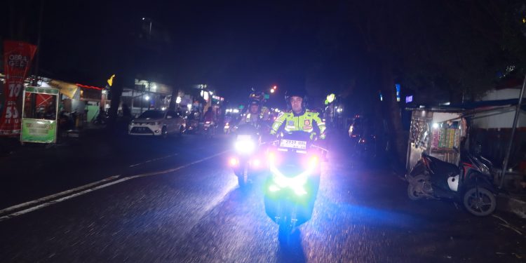 Jamin Kondusivitas Kamtibmas, Polres Sukabumi Intensifkan KRYD di di Kawasan Wisata dan Pusat Keramaian