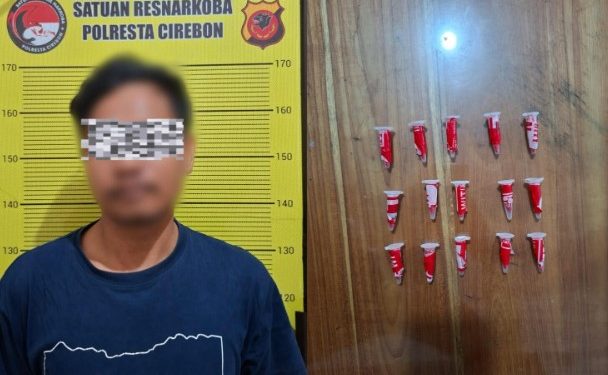 Polresta Cirebon Ringkus Pengedar Sabu di Plumbon, Belasan Paket Siap Edar Disita