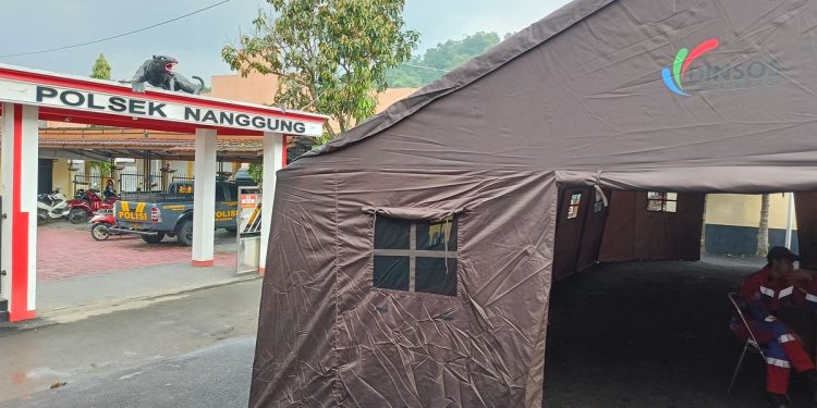 Respons Cepat Insiden Kepulan Asap Nanggung, Polres Bogor Siagakan Tiga Posko Kemanusiaan