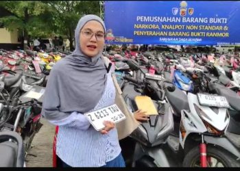 Motor Kembali ke Pelukan, Warga Ciamis Sampaikan Terima Kasih Mendalam Ke Polda Jabar